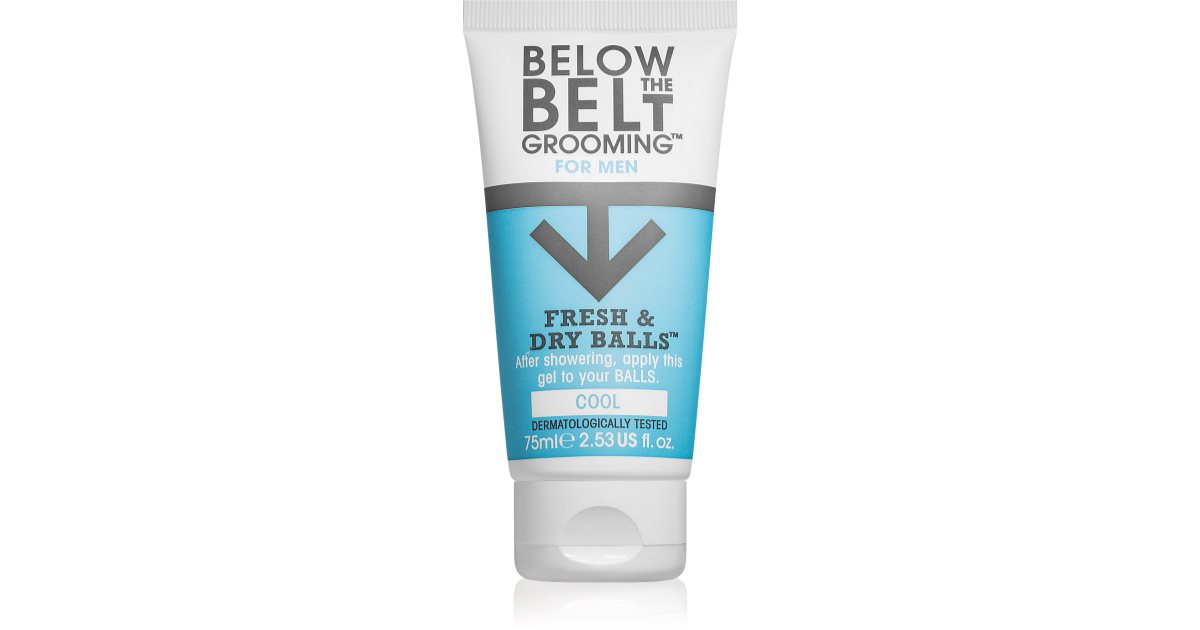 Below the Belt Grooming Cool Intimate Gel Intimate Hygiene Gel for Men