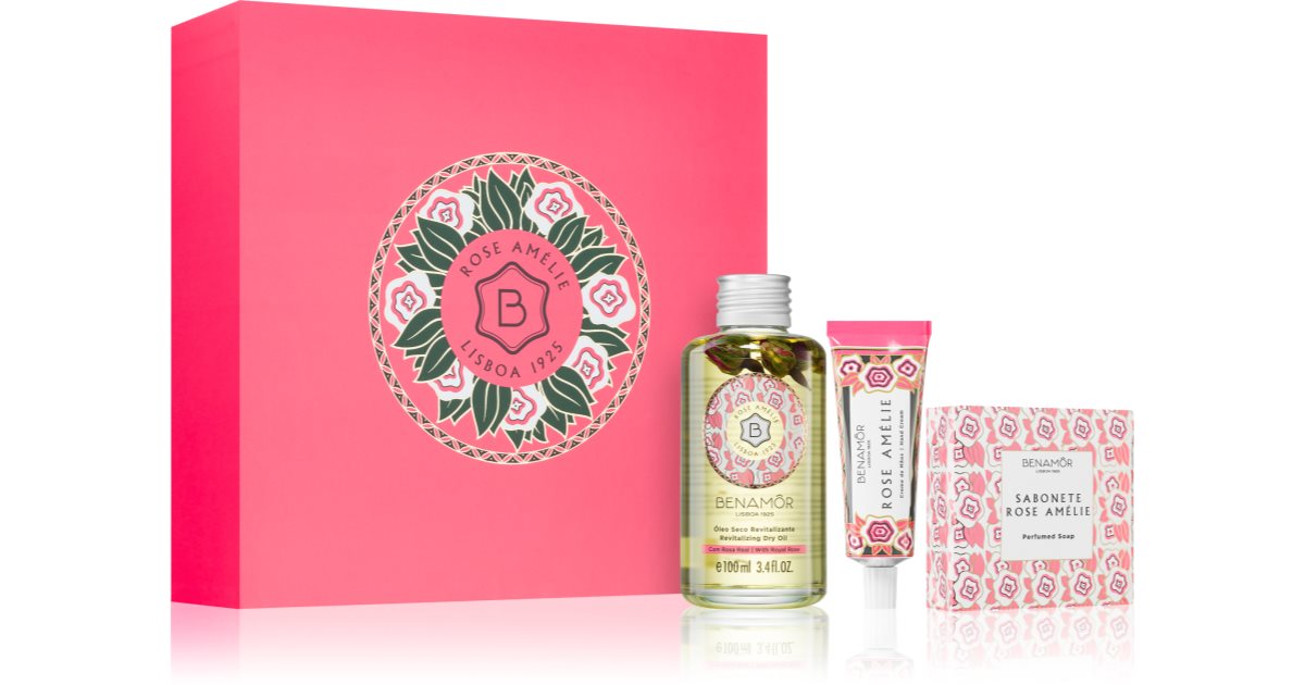 Benamôr Rose Amélie Body Cream – Pflegende Körpercreme Mit Rosenextrakt & Arganöl, 150 Ml, Ohne Parabene