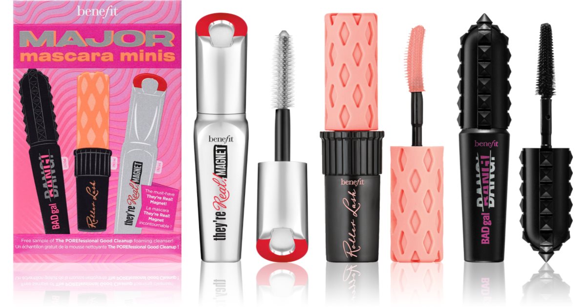 Benefit Major Mascara Minis комплект спирали notino.bg