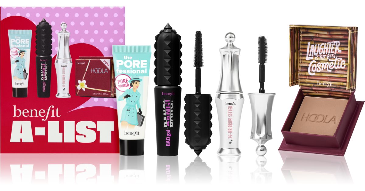 Benefit A-List Kit Set von dekorativer Kosmetik | NOTINO