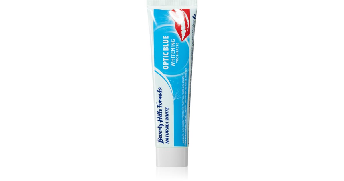 Beverly Hills Formula Natural White Optic Blue Whitening Toothpaste