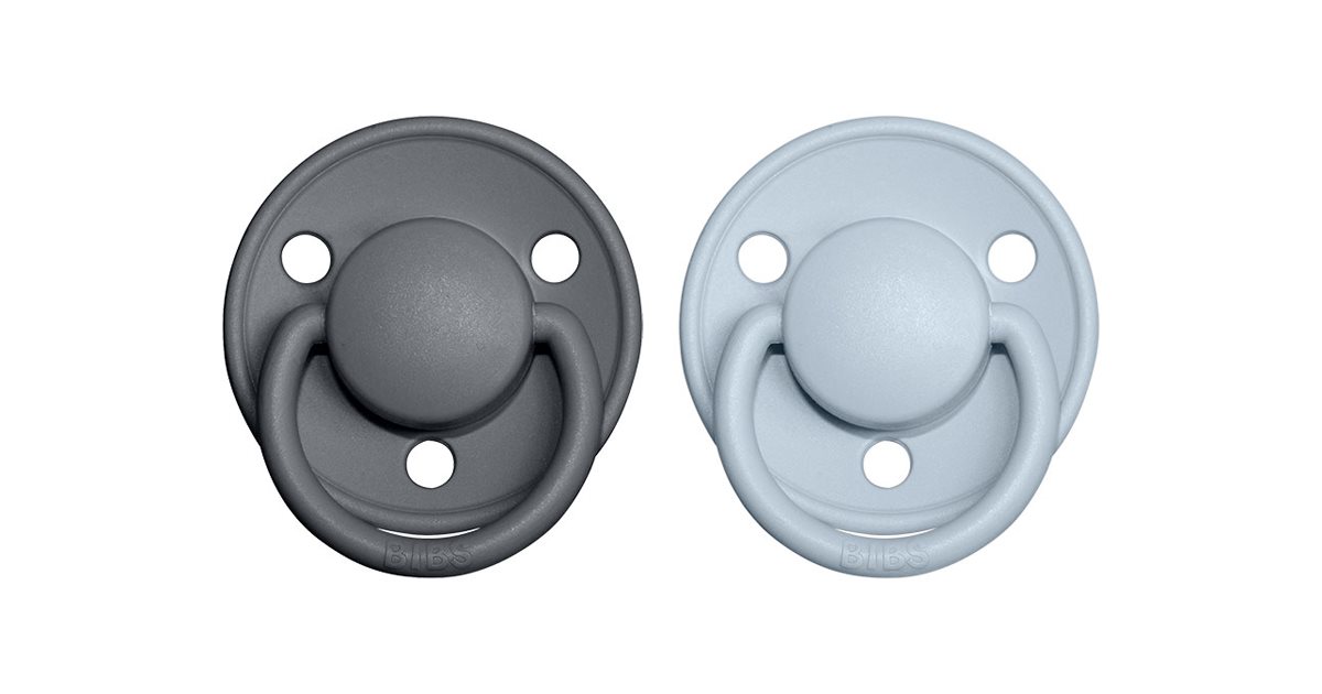 BIBS De Lux Natural Rubber Size 1 0+ months dudlík notino.cz