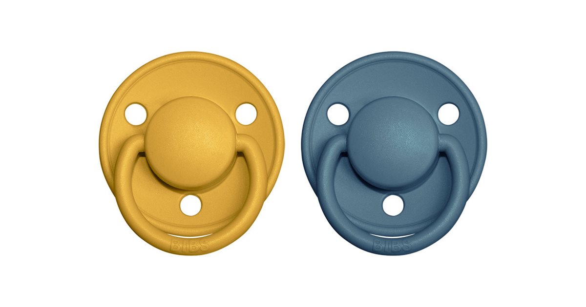 BIBS De Lux Natural Rubber Size 1 0+ months tétine notino.be