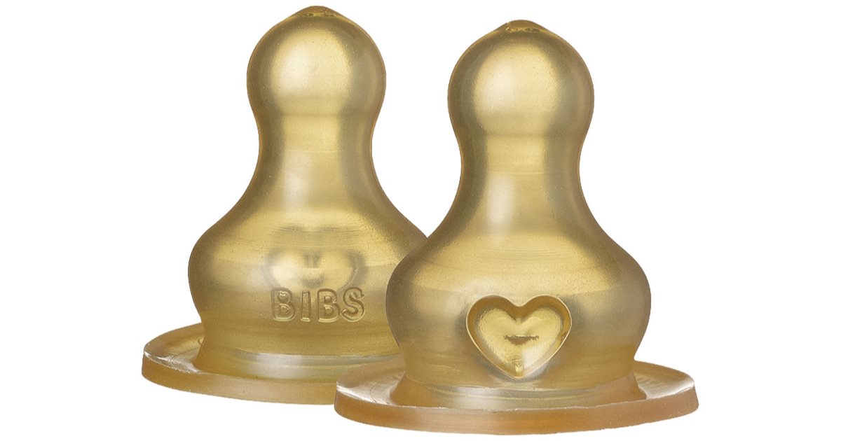 BIBS Baby Glass Bottle Latex Nipple Trinksauger notino.at