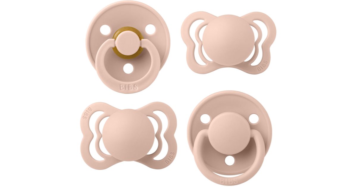 BIBS Try-It Size 1: 0+ months set per neonati Blush | notino.it