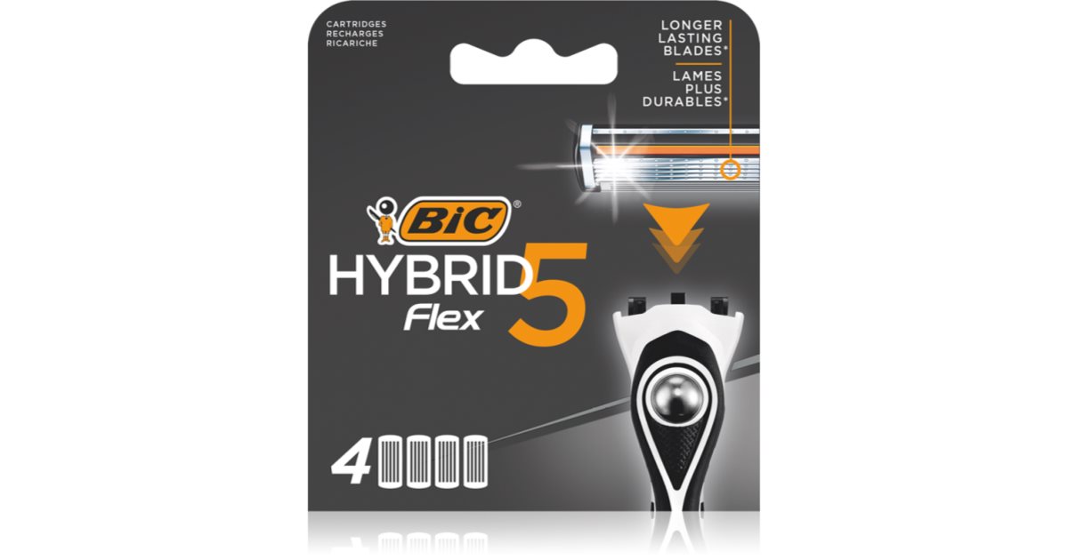 BIC FLEX5 Replacement Blades notino.ie