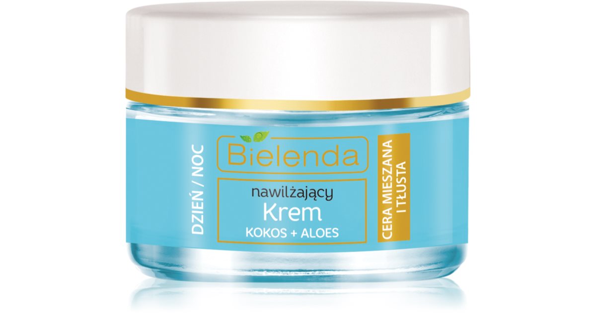 Bielenda Hydra Care Coconut & Aloe Light Hydrating Gel Cream for Oily ...