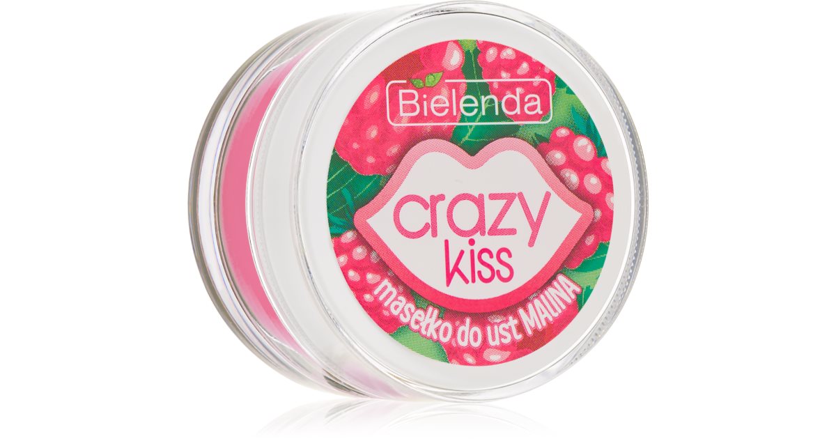 Bielenda Crazy Kiss Raspberry maitinamasis lūpų sviestas | notino.lt