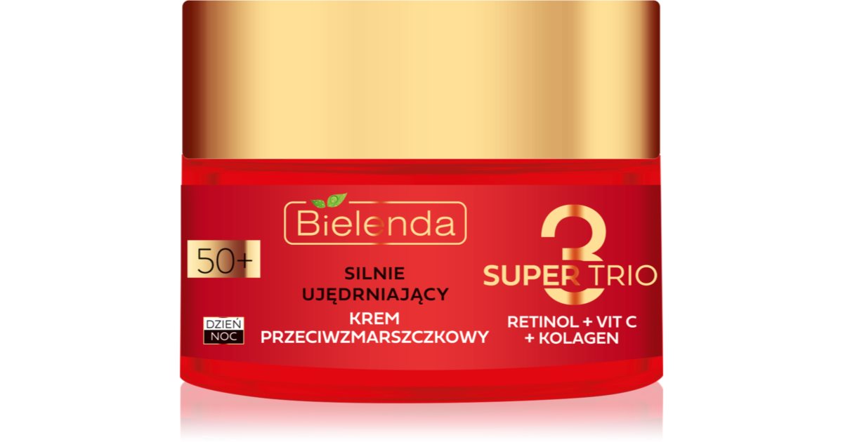 Bielenda Super Trio stärkende Creme gegen Falten | notino.at