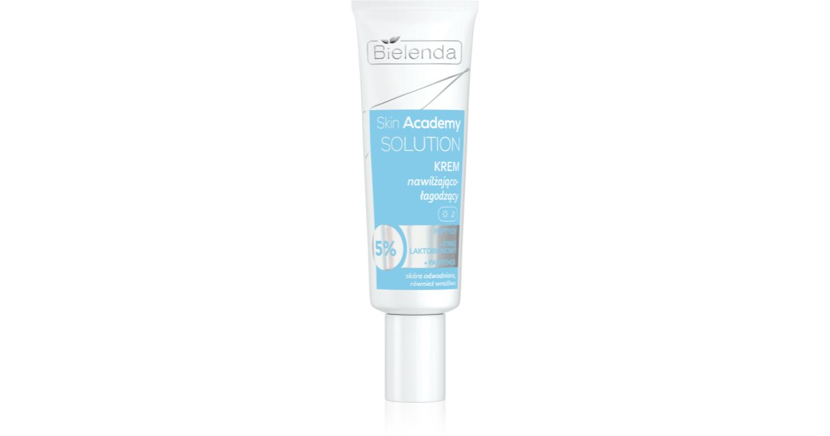 Bielenda Skin Academy Solution crème hydratante et apaisante pour peaux ...