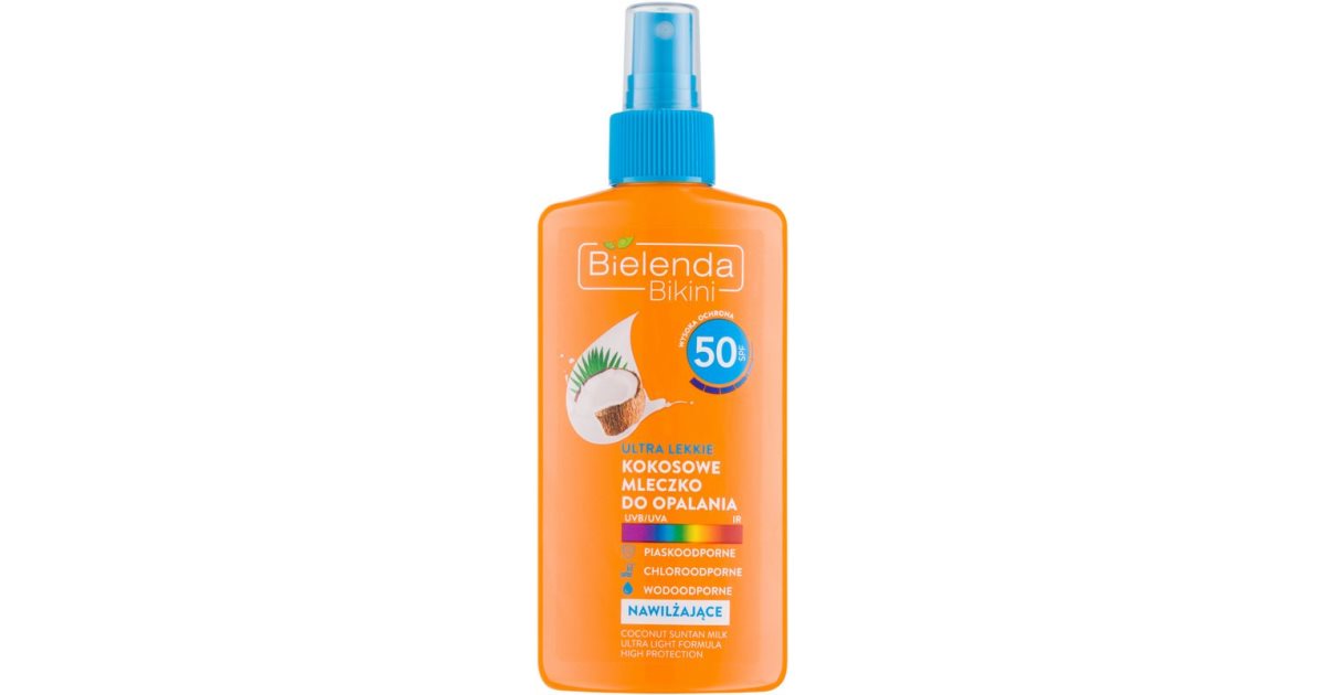 Bielenda Bikini Coconut Protective Sunscreen in Spray SPF 50 notino.co.uk