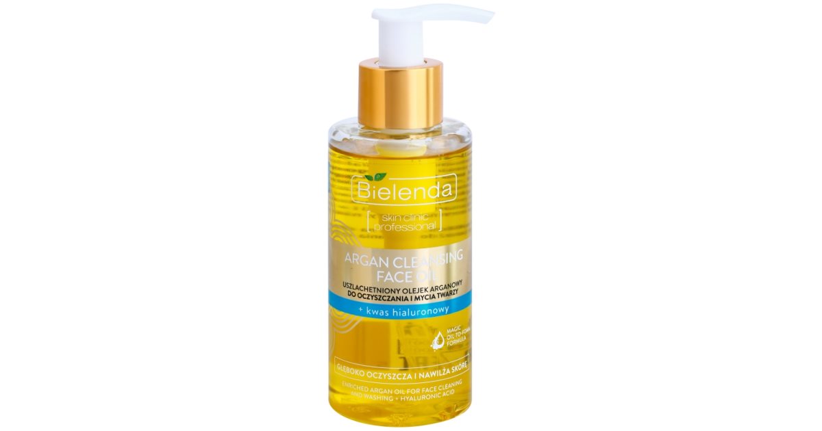 Bielenda Skin Clinic Professional Moisturizing Argan Cleansing Oil with