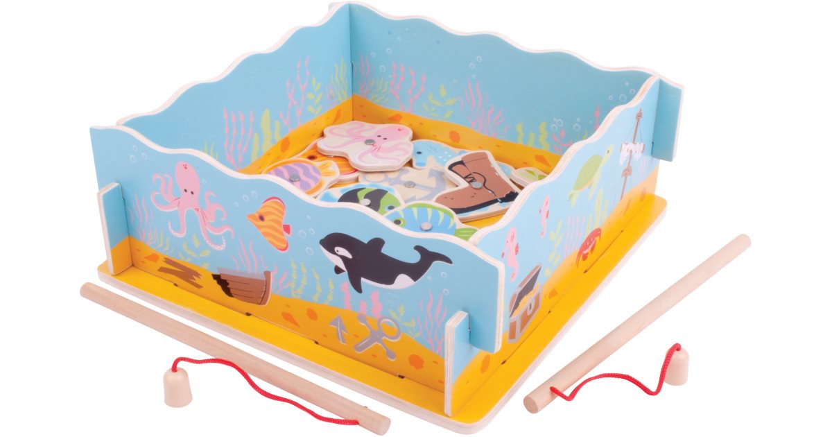 Bigjigs Toys Magnetic Fishing Game juego para niños Bigjigs Toys Magnetic Fishing Game juego para niños