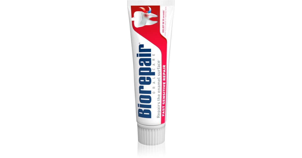 Biorepair Fast Sensitive Repair bioactive toothpaste to reduce tooth ...