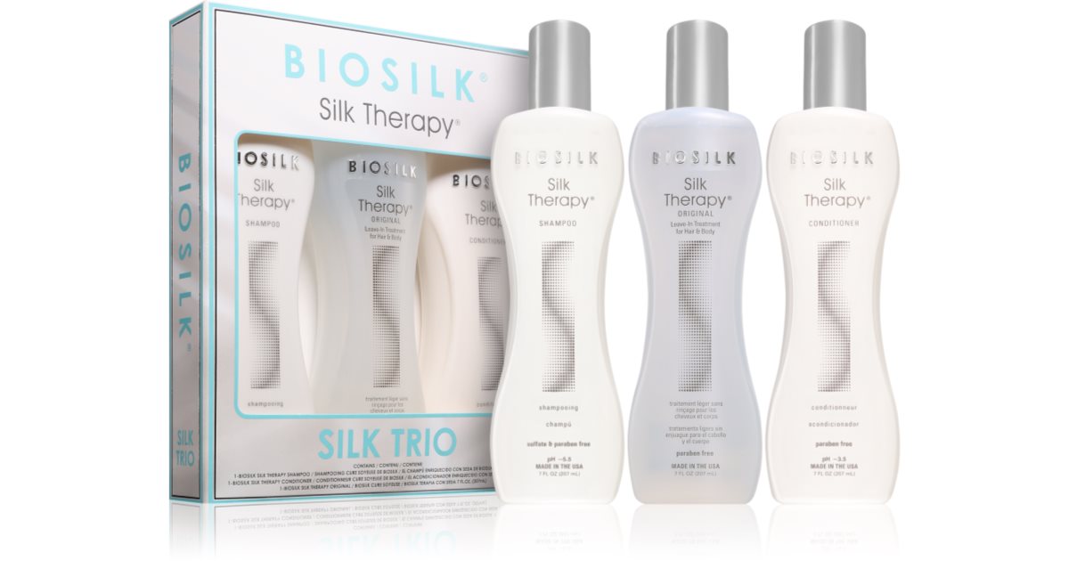 Biosilk Silk Therapy ensemble pour cheveux pour femme | notino.fr