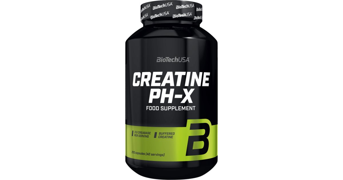 BioTechUSA Creatine pH-X Kapseln für Sportler | notino.at