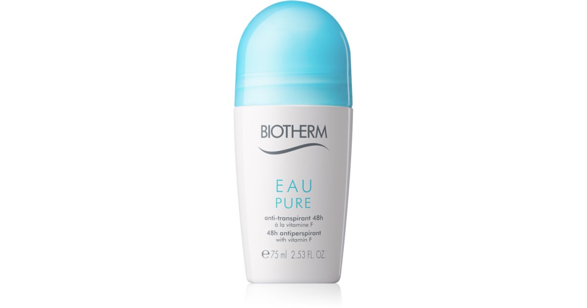 Biotherm Eau Pure 48h antiperspirant roll-on antibacteriano com - Main Image