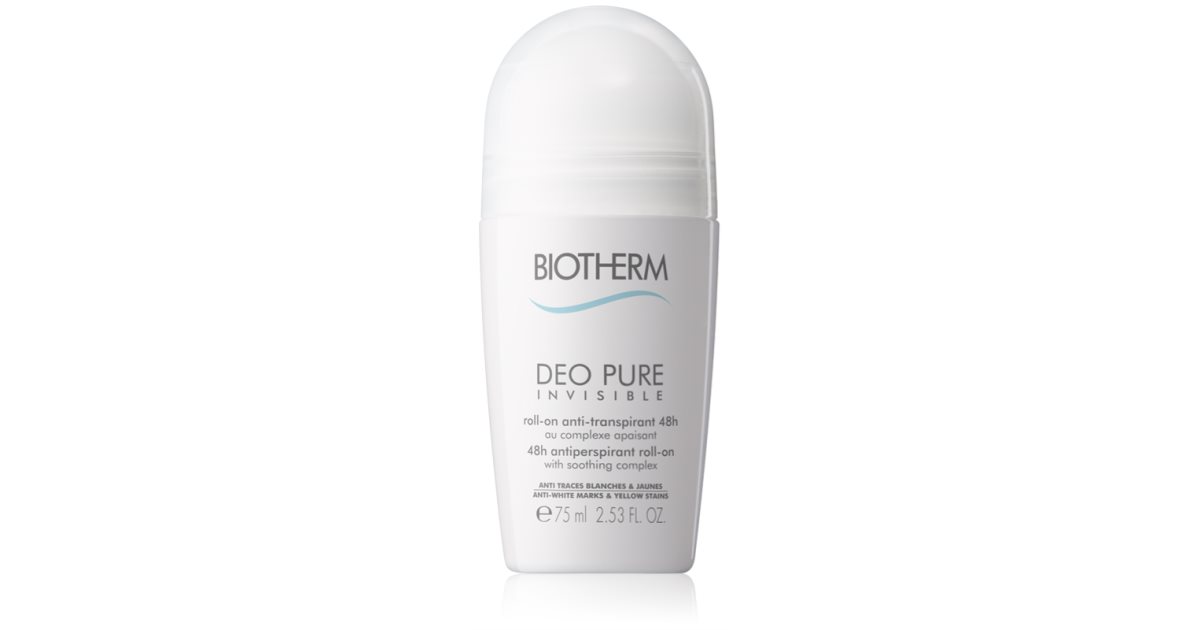 Biotherm Deo Pure Roll-on 3 Pack www.notino.ie