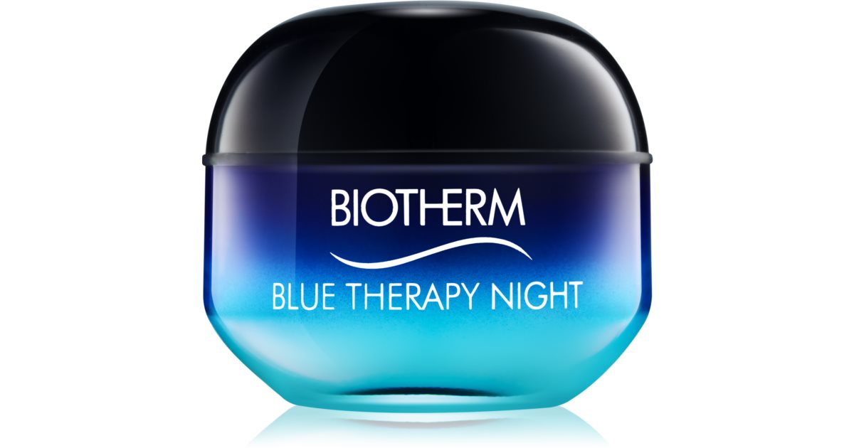 Biotherm gegen Therapy Hauttypen Nachtcreme Falten für Blue alle