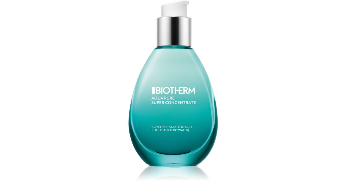 Прегледи на Biotherm Aqua Pure Super Concentrate хидратиращ флуид за 