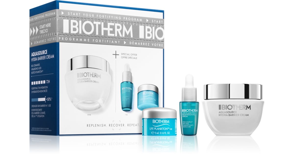 Biotherm Aquasource Hydra Barrier Routine sæt Hydra Barrier Cream