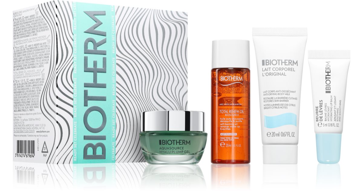 Biotherm Aquasource Hyalu Plump Gel coffret cadeau pour femme | notino.be