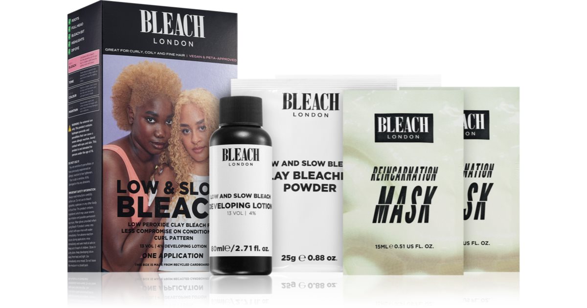 Bleach London Low And Slow odbarvovač pro zesvětlení vlasů notino.cz