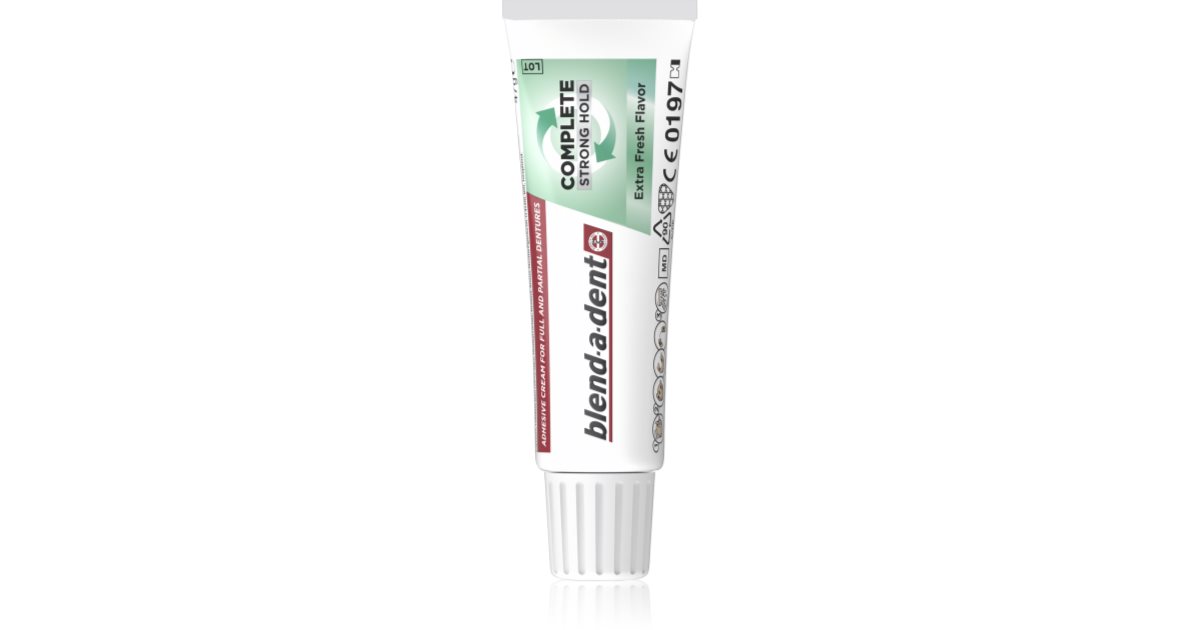 Blend-A-Dent Crema Adesiva Per Protesi Dentali, Formula Regolare, 47g, Confezione Da 2