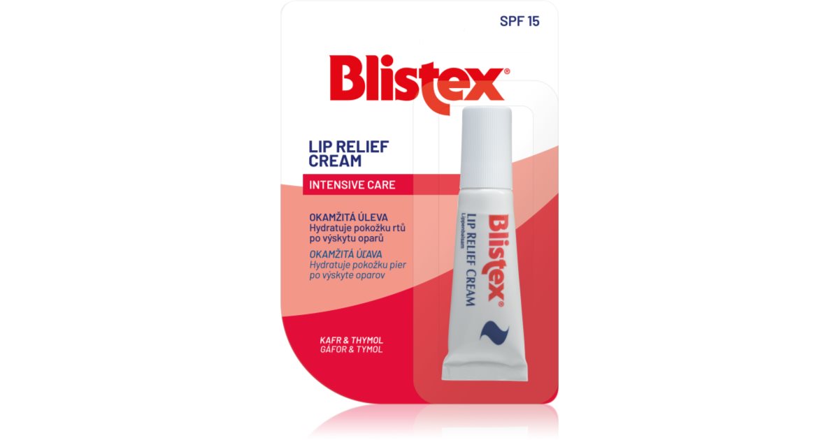 Blistex Lip Relief Cream Balm For Dry And Chapped Lips | notino.ie