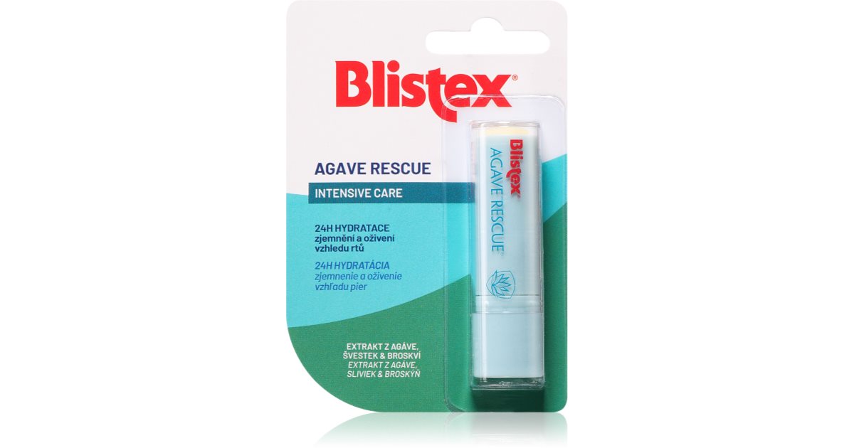 Blistex Agave Rescue feuchtigkeitsspendender Balsam fr trockene Lippen |  Notino