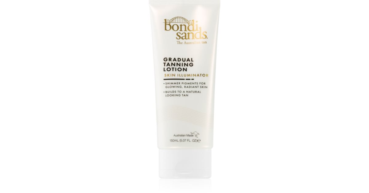 Bondi Sands Gradual Tanning Lotion Skin Illuminator brightening body ...