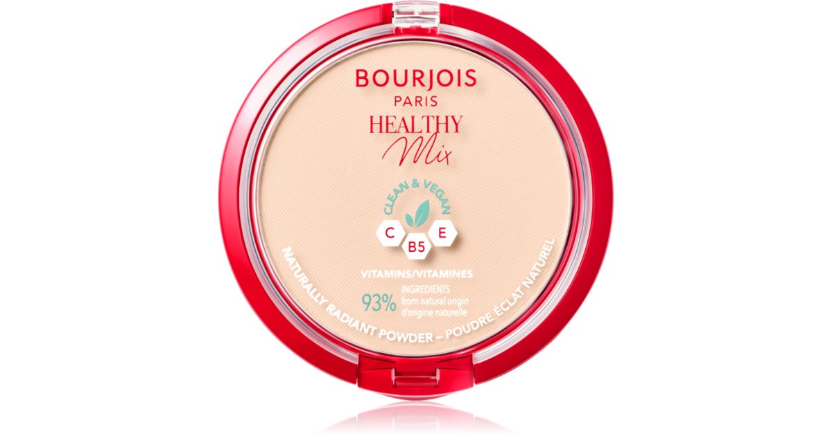 Bourjois Healthy Mix матираща пудра за сияен вид на кожата | notino.bg