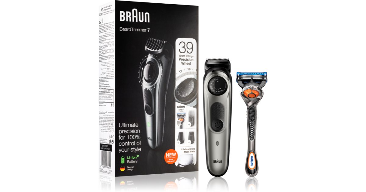 Braun BT7240 Regolabarba Uomo