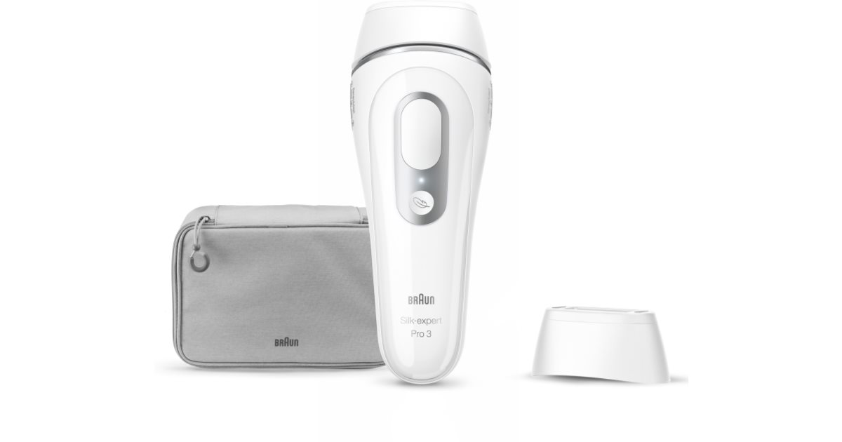 Braun Silk-expert PRO 3 IPL3012 depiladora IPL para cuerpo, rostro y línea  del bikini