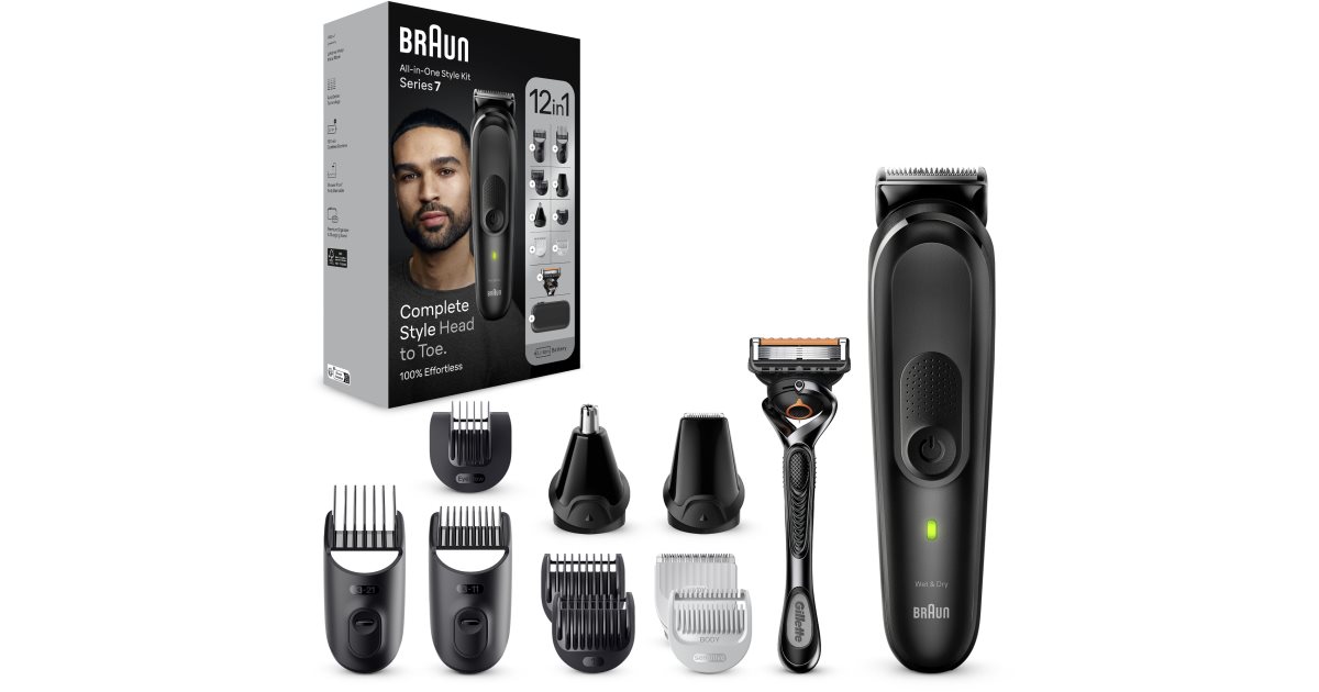 Series Braun Cortapelo Y Barba Afeitadora Multifunciones BRAUN