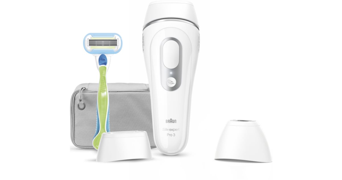 Braun Silk expert PRO 3 IPL3122 IPL epilator for body face bikini area and underarms notino