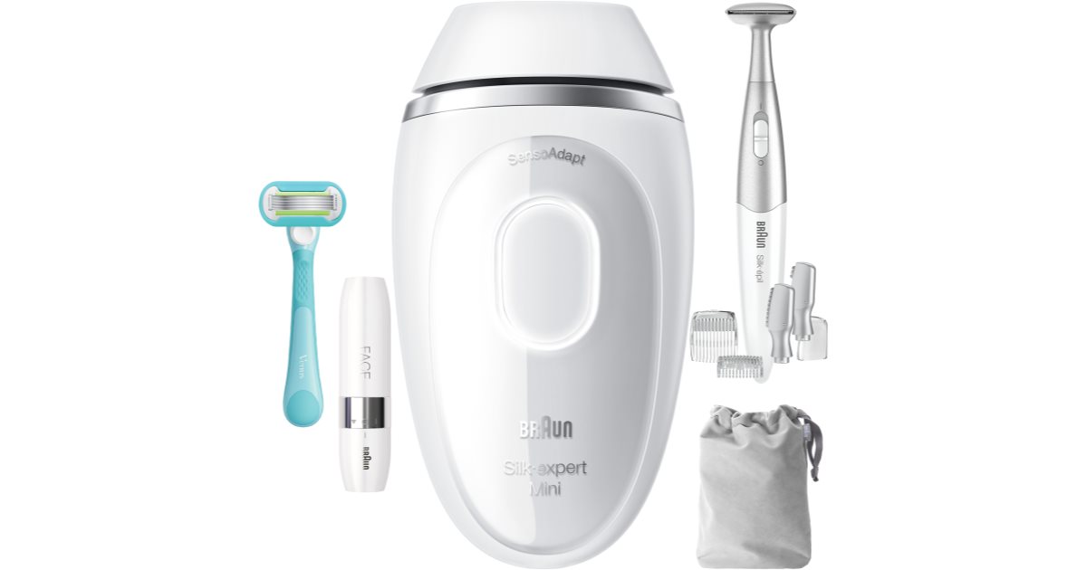 Braun IPL Silk·expert Mini PL1115 IPL Epilator for Body, Face, Bikini ...