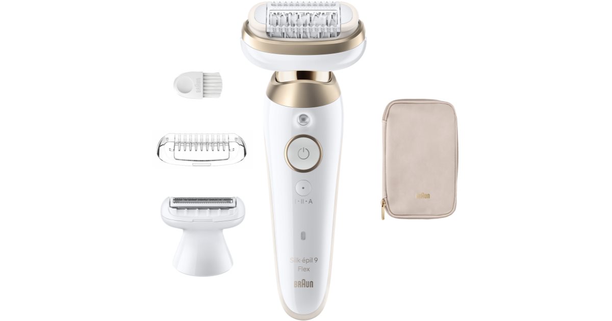 Braun Silk-épil 9 Flex 9-030 3D epilator with fully flexible head for ...