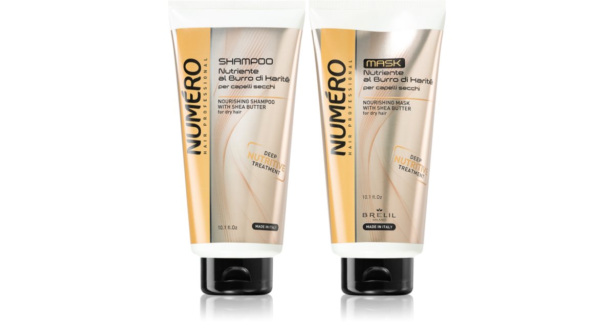 Brelil Professional Nourishing Set подаръчен комплект (за суха коса ...