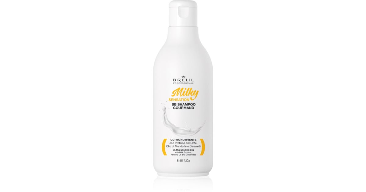 Brelil Numéro Milky Sensation BB Shampoo regenerační šampon pro slabé a ...