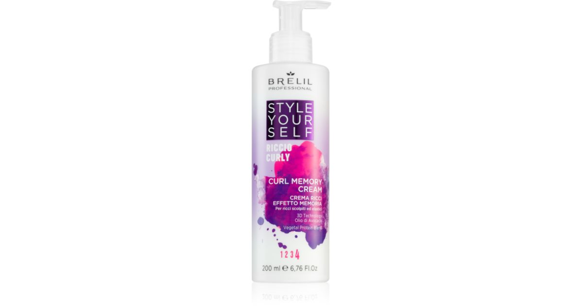 Brelil Numéro Style YourSelf Curl Memory Cream Definition-Creme für ...