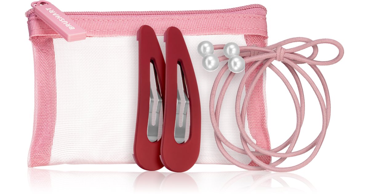 BrushArt Berry Hair band & Hair clip set set of hair ties and hair