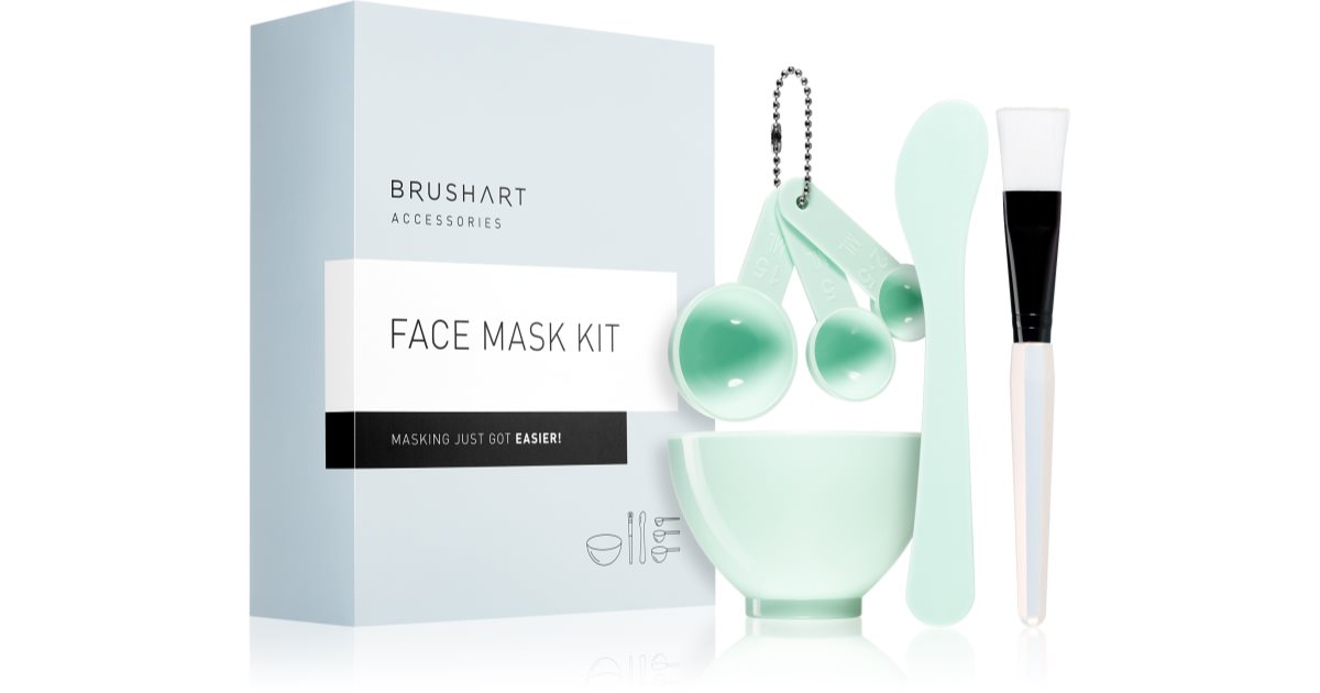BrushArt Accessories Face mask kit Skin Care Set minty | notino.ie