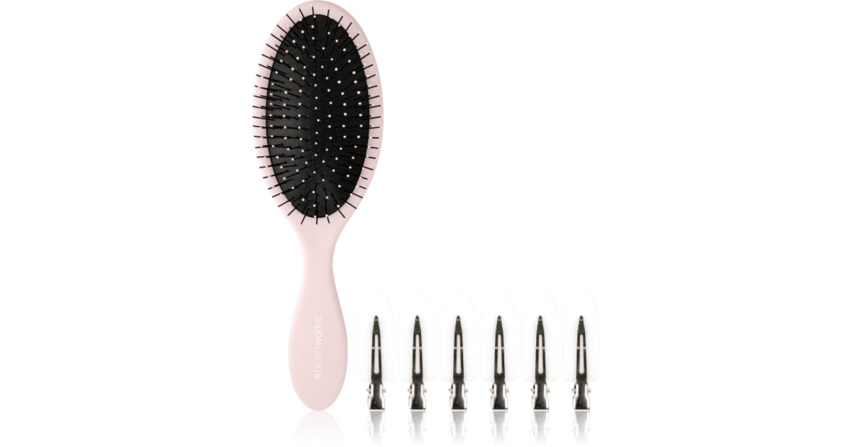 Brushworks Luxury Pink Hair Styling Set set (for hair) notino.co.uk