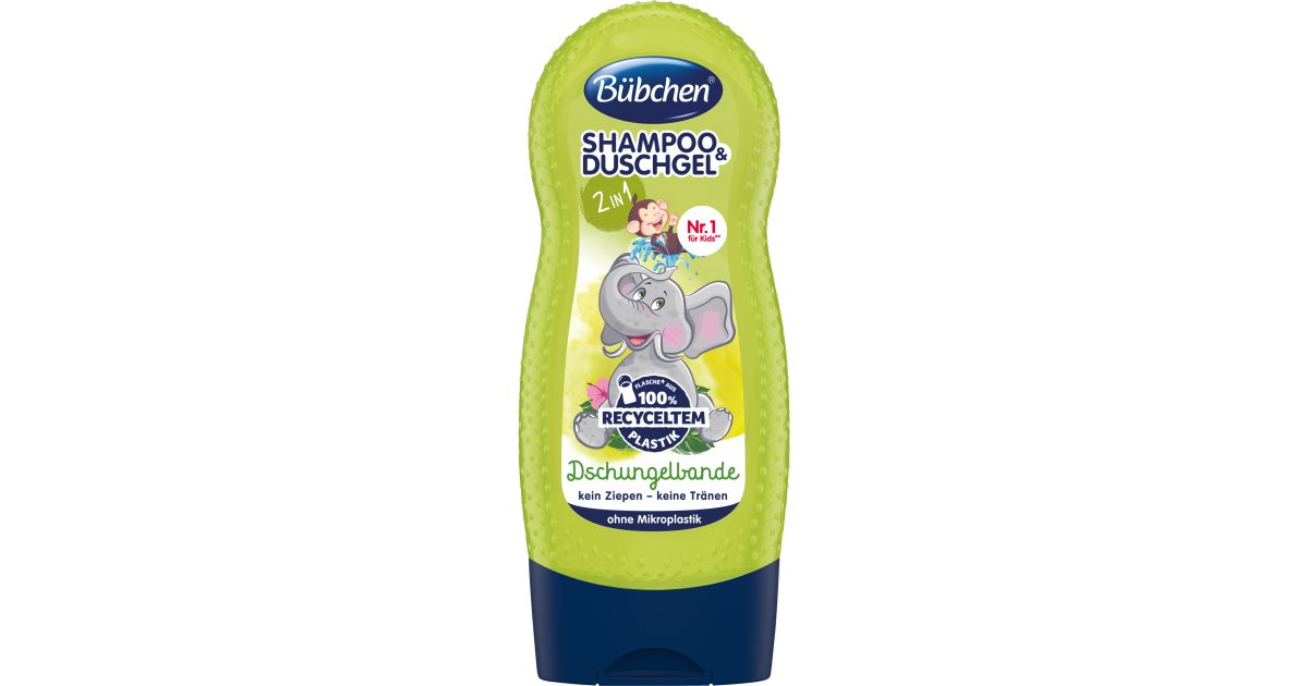 Bübchen Kids Jungle Fever Shampoo And Shower Gel 2 in 1 notino.ie