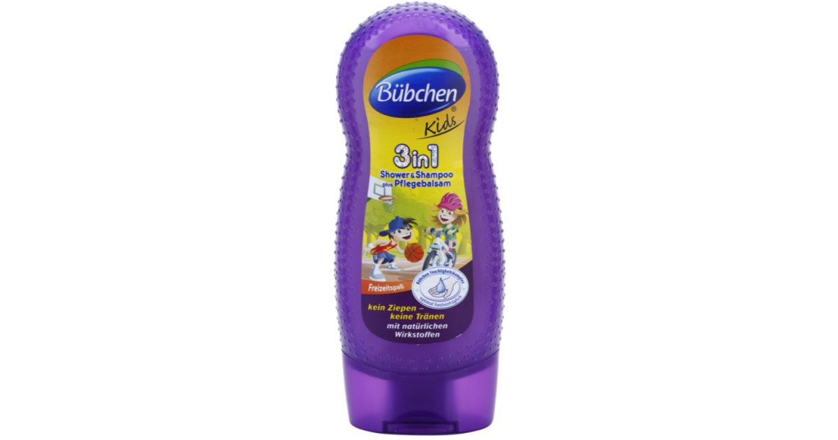 Bübchen Kids 3 in 1 șampon, balsam și gel de duș 3 în 1 pentru copii ...