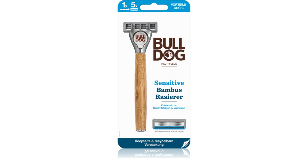 Bulldog Sensitive Bamboo razor + replacement head | notino.co.uk