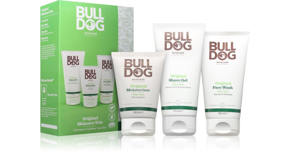 Bulldog Original Skincare Trio gift set for beard | notino.co.uk
