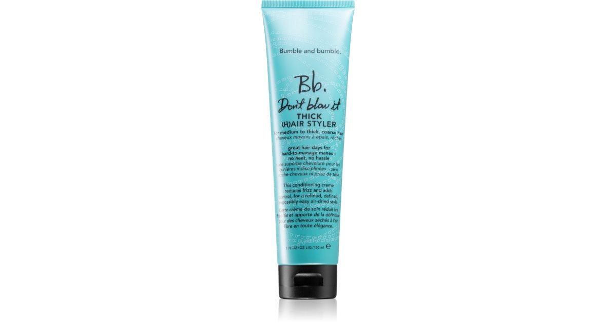 Bumble and bumble Don't Blow It Thick (H)air Styler Leavein Moisturizing Treatment for coarse