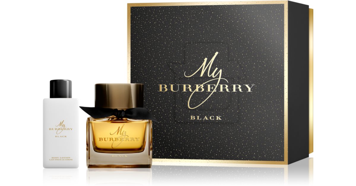 Burberry black sales perfume gift set